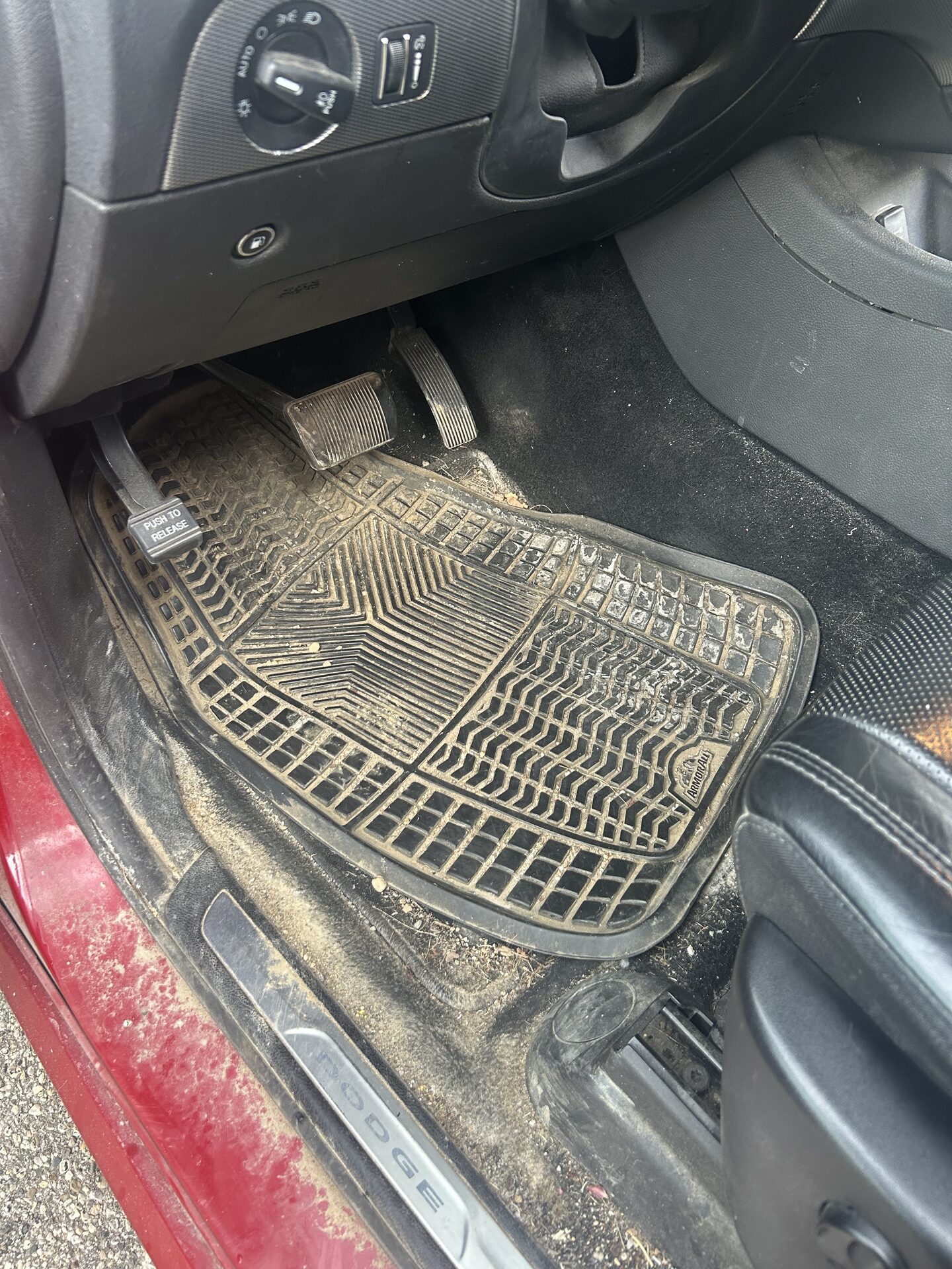 Dodge Durango interior before